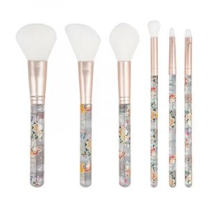 Print transparent makeup brush