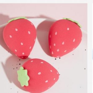 Strawberry powder puff