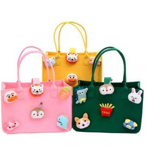 Cartoon felt bag