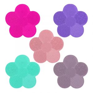 Petal makeup brush cleaning pad