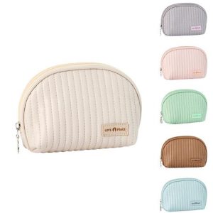 Shell makeup bag