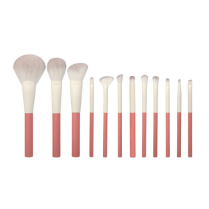 Double Color Make up Brush Full Set