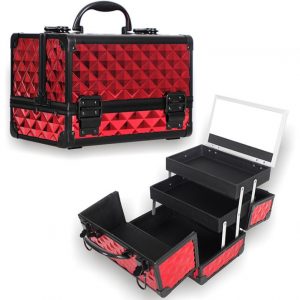 Red diamond makeup case