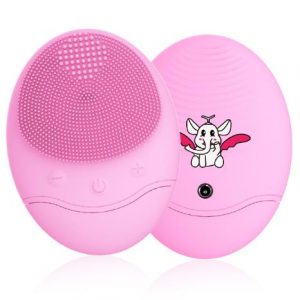 Pink Dumbo electric face washer