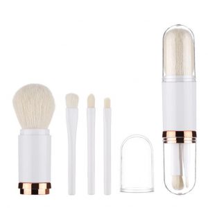 White brush portable 4 piece set