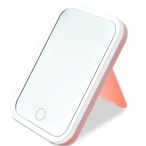 Table top LED square mirror
