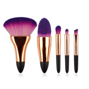 Portable travel Makeup brush set