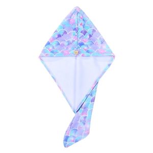 Printed dry hair cap children's cartoon