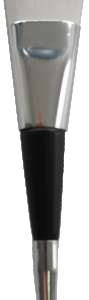Single nylon makeup brush