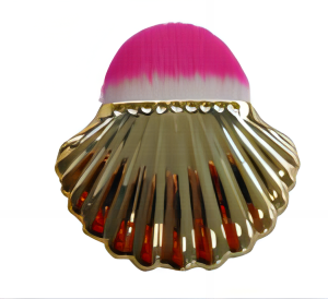 Single nylon makeup brush