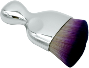 Single nylon makeup brush