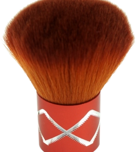 Single nylon makeup brush
