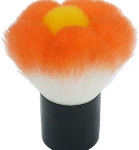 Single nylon makeup brush