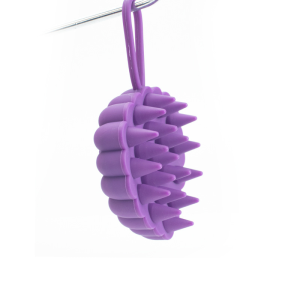 Silicone hair brush
