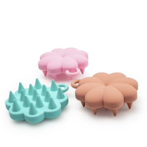 Silicone hair brush