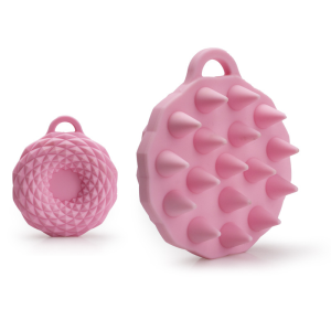 Silicone hair brush